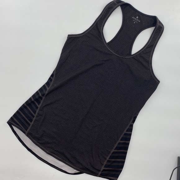 Athleta Racerback Striped Tank Top - Picture 2 of 3